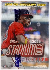 2023 Topps Stadium Club MLB Baseball BLASTER Box